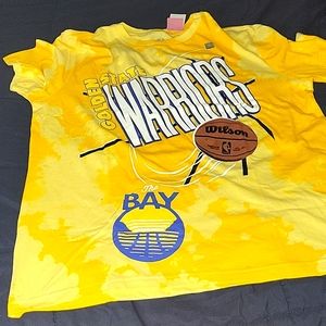 Large Warriors - the Bay tie dye shirt